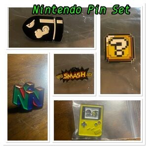 Nintendo PinSet 5pcs